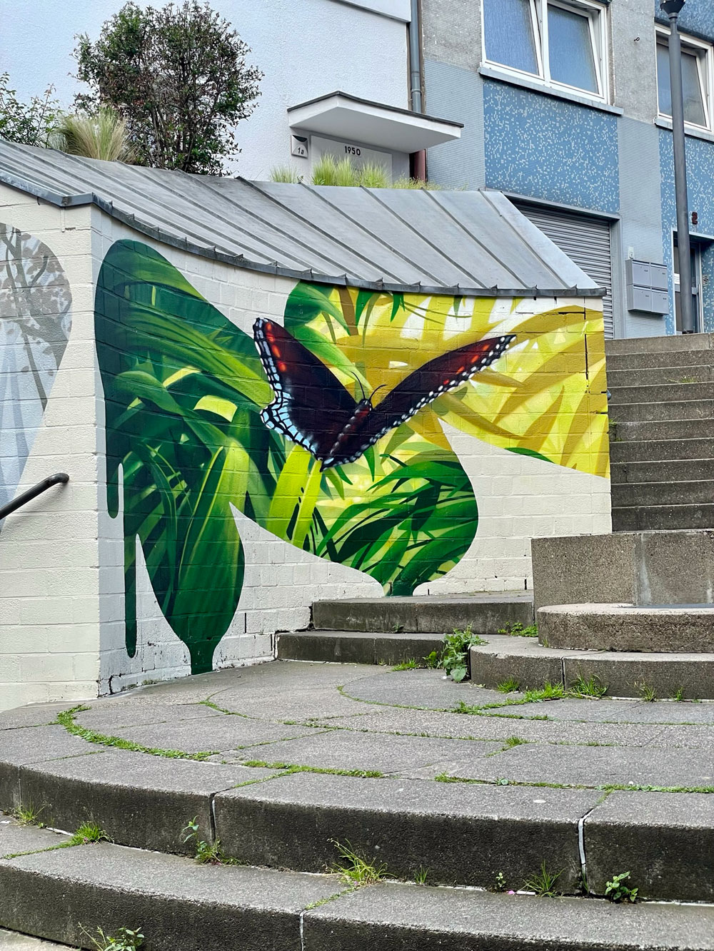 Treppenanlage in Essen Borbeck