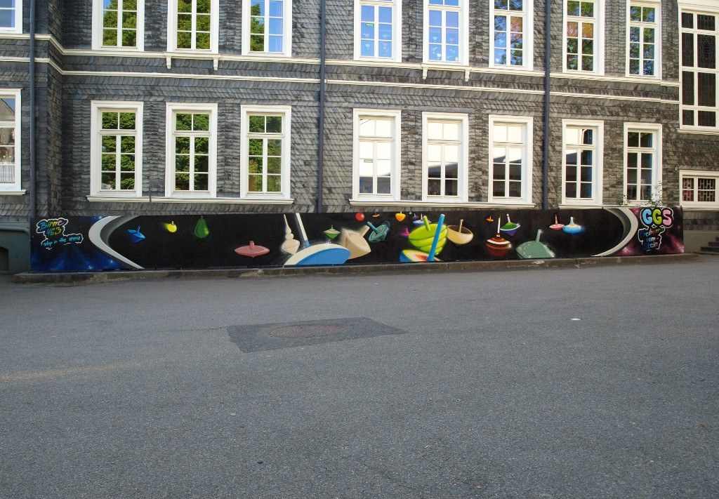 GGS Remscheid — Wand/Arena-Panorama