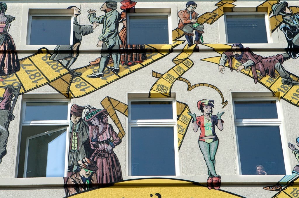 Fassadengestaltung Frankfurt – Straßenansicht Maßschneider-Innung Rhein-Main